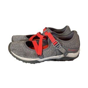 Columbia Womens Fire Venture Mary Jane Sneaker Size 9 Gray Lace Up Outdoor Shoe